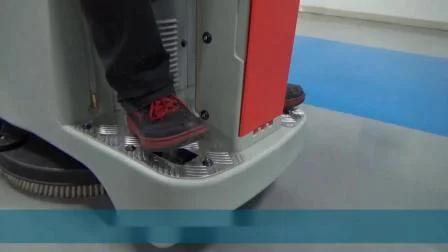 Máquinas de limpieza para lavado de pisos industriales Fabricante de equipos al por mayor Ht65b Fregadora secadora de piso con paseo
